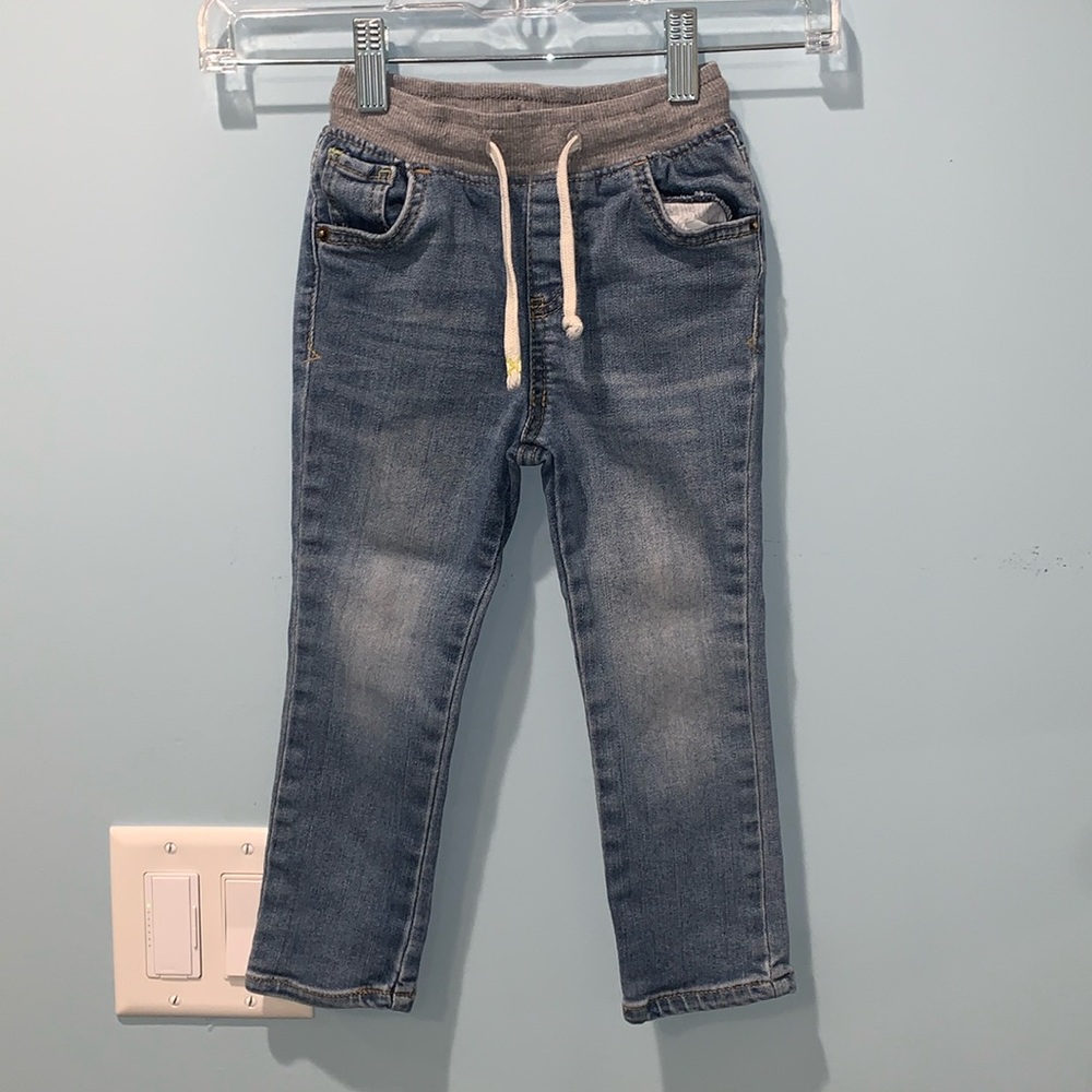 Cat & Jack Boys Skinny Stretch Jeans Drawstrings